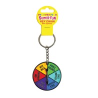 Llave Divertida Sexual Spinner Multicolor