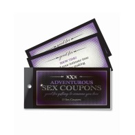 Sex Adventures Coupons - Spice Up Your Intimate Life