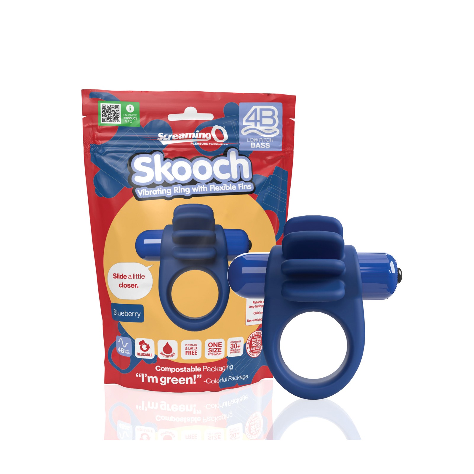 Screaming O 4B Skooch Vibrating Ring