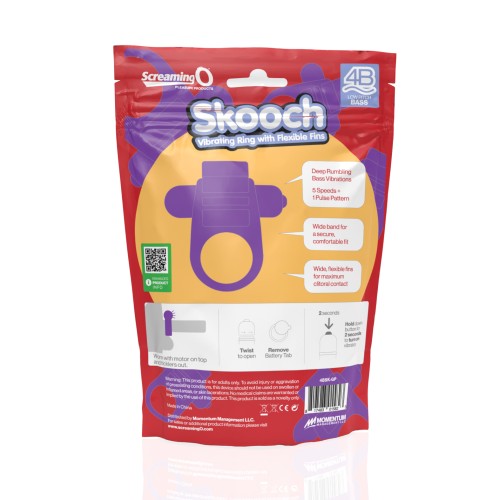 Screaming O 4B Skooch Vibrating Ring Grape