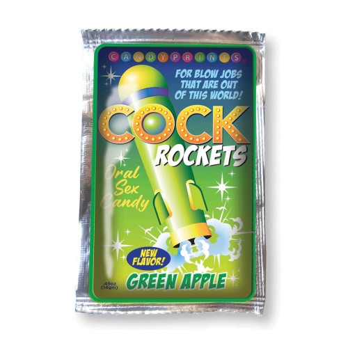 Caramelo Oral Cock Rockets para Juegos Aventureros