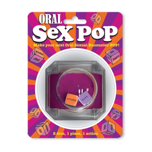 Juego de Dados para Parejas Oral Oops - Agrega Diversión