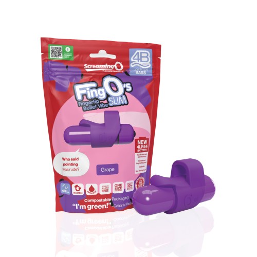 Screaming O 4B FingO Slim Vibrador