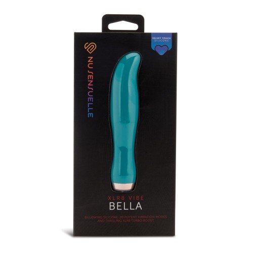 Nu Sensuelle Bella Velvet Touch Vibe Emerald Green