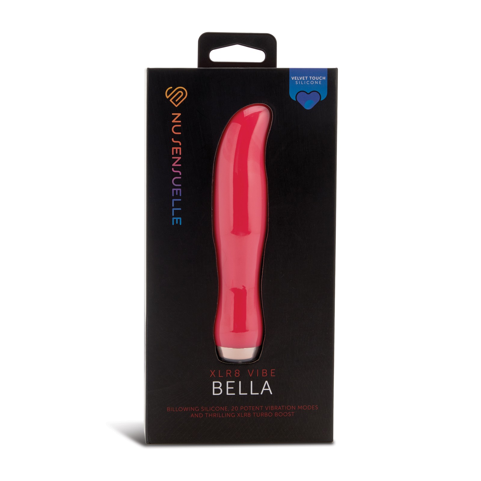 Nu Sensuelle Bella Velvet Touch Vibe Pink