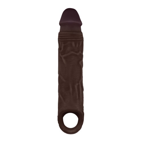 Model F Flexskin Liquid Silicone Sheath - Mahogany