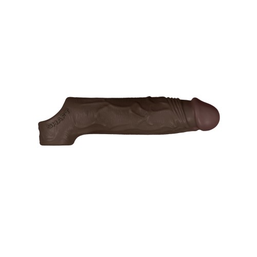 Model F Flexskin Liquid Silicone Sheath - Mahogany