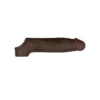 Model F Flexskin Liquid Silicone Sheath - Mahogany