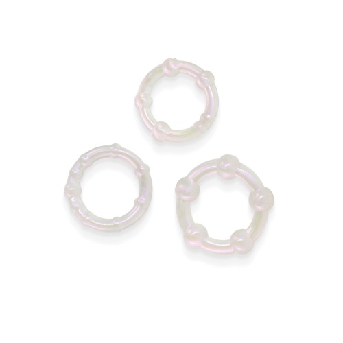 Fantasia Intensity Cock Rings - Pearl