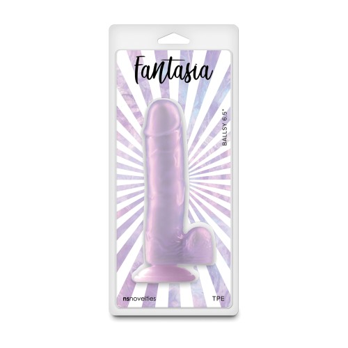 Dildo Fantasia Ballsy 6.5" Orquídea