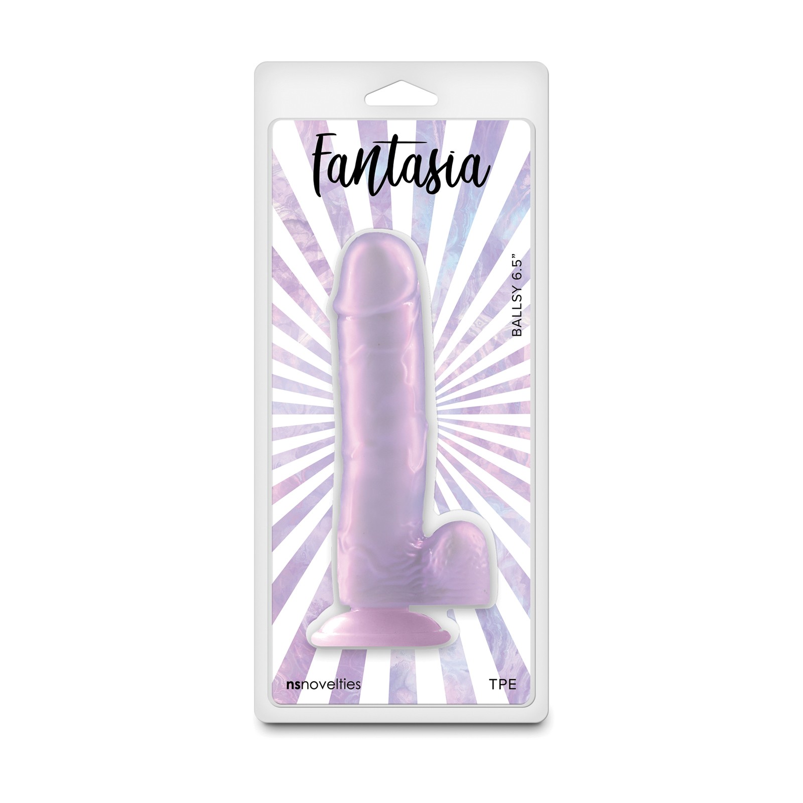 Dildo Fantasia Ballsy 6.5" Orquídea