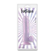 Dildo Fantasia Ballsy 6.5" Orquídea