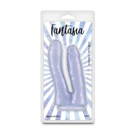 Fantasia Double Trouble Dildo - Azure