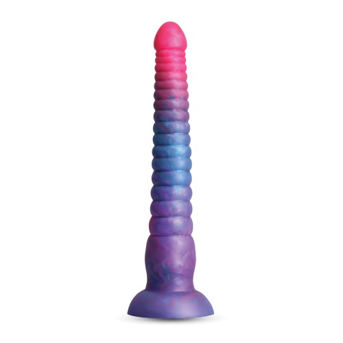 Dildo Colores Apilados de 9 Pulgadas - Rosa/Azul