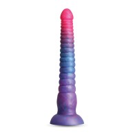 Dildo Colores Apilados de 9 Pulgadas - Rosa/Azul