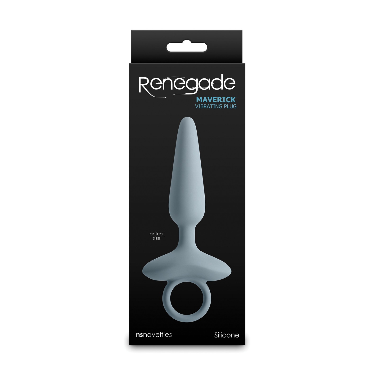 Plug Anal Vibrante Renegade Maverick - Gris