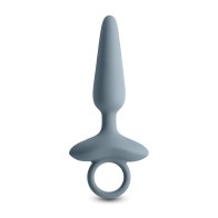 Renegade Maverick Vibrating Anal Plug - Gray