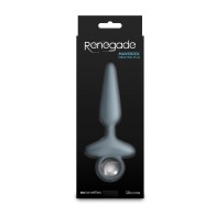 Plug Anal Vibrante Renegade Maverick - Gris