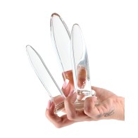 Crystal Anal Trainer Kit Clear 3 pc Set