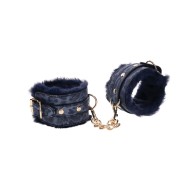 Cougar Fur Handcuffs for Playful Restraint