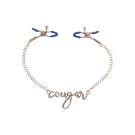 Cougar Nipple Clamps for Stylish Sensations