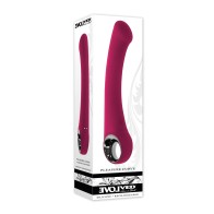 Vibrador Evolved Pleasure Curve para Punto G Burdeos