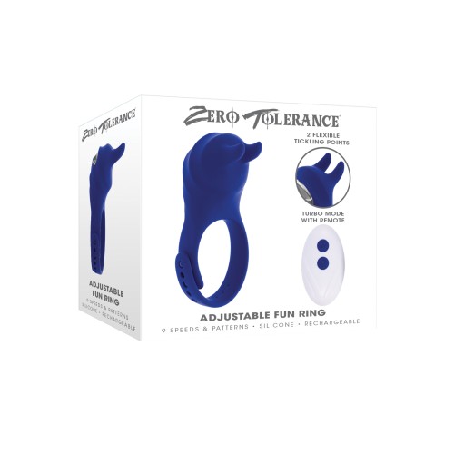 Anillo Vibrador Ajustable Divertido