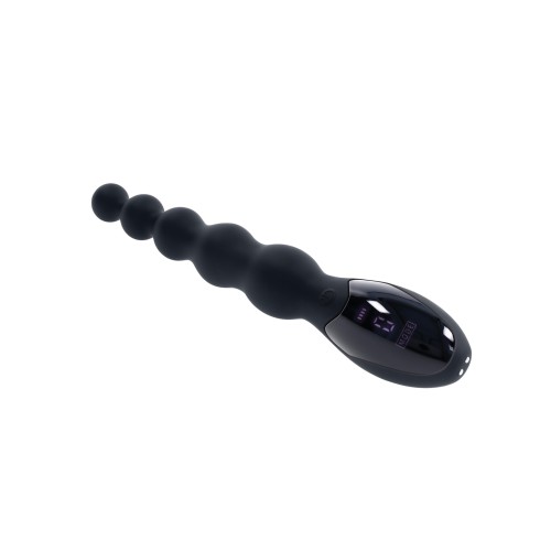 Vibrador Anal Beaded Baton Backdoor - Negro