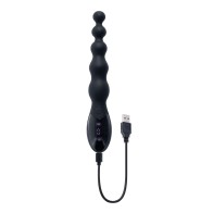 Vibrador Anal Beaded Baton Backdoor - Negro