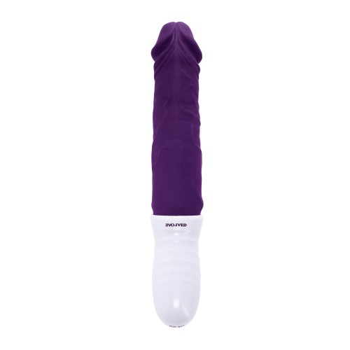 Evolved Plum Thrust Vibrador Realista Púrpura