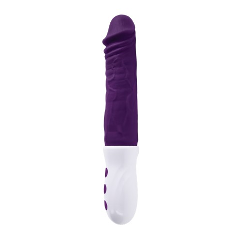 Evolved Plum Thrust Vibrador Realista Púrpura