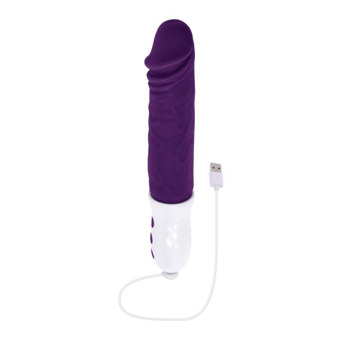 Evolved Plum Thrust Vibrador Realista Púrpura