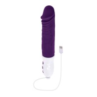 Evolved Plum Thrust Vibrador Realista Púrpura