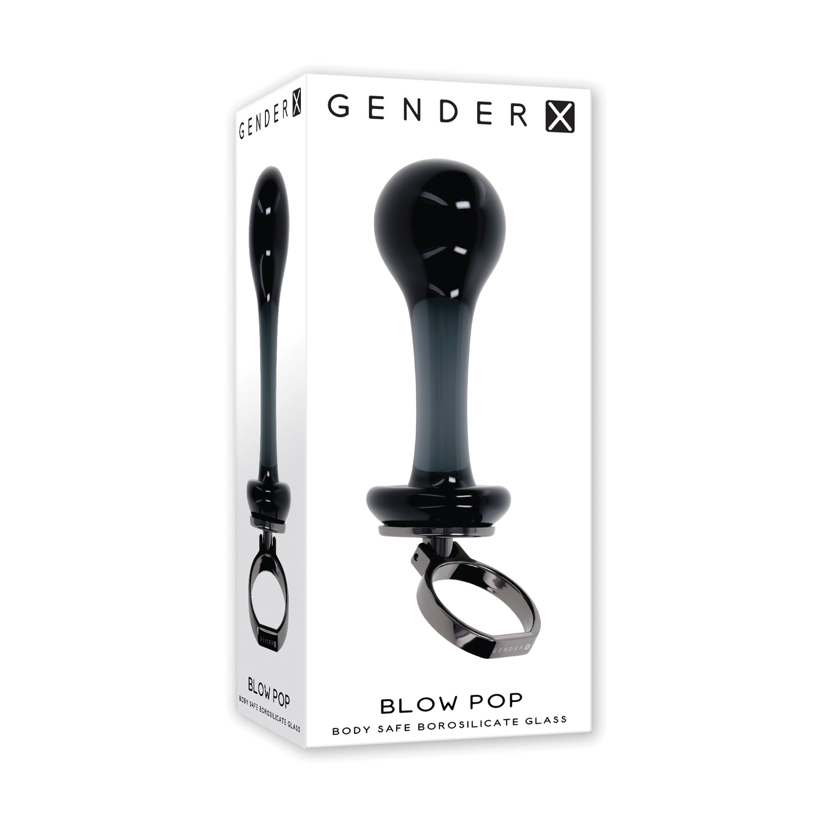 Plug Anal de Cristal Gender X Blow Pop para Placer Exquisito