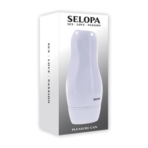 Selopa Pleasure Can Stroker White