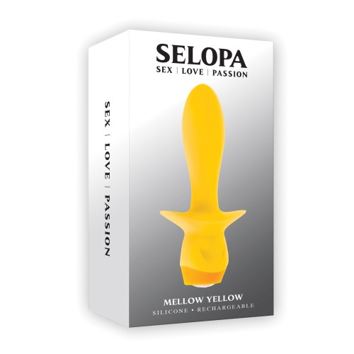 Selopa Mellow Yellow Vibrating Plug Yellow