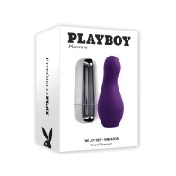 Playboy Pleasure Jet Set Vibrator Acai Silver