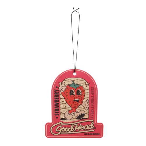 GoodHead Strawberry Air Freshener for Fresh Spaces