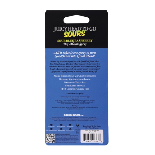 GoodHead Juicy Head Spray - Sour Blue Raspberry