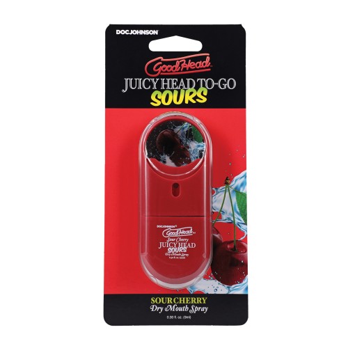 GoodHead Juicy Head Dry Mouth Spray To-Go - Sour Blue Cherry