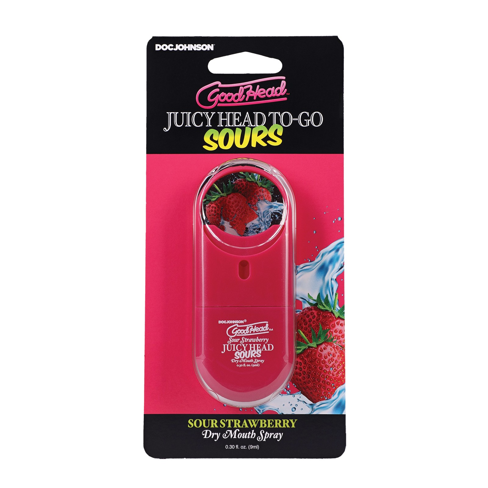 GoodHead Juicy Head Spray para Boca Seca Fresa Ácida