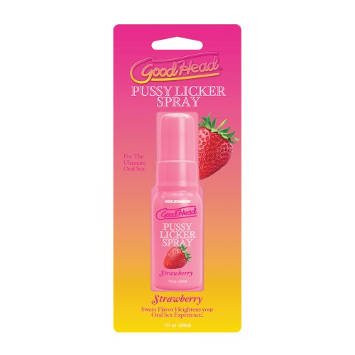 GoodHead Strawberry Pussy Licker Spray