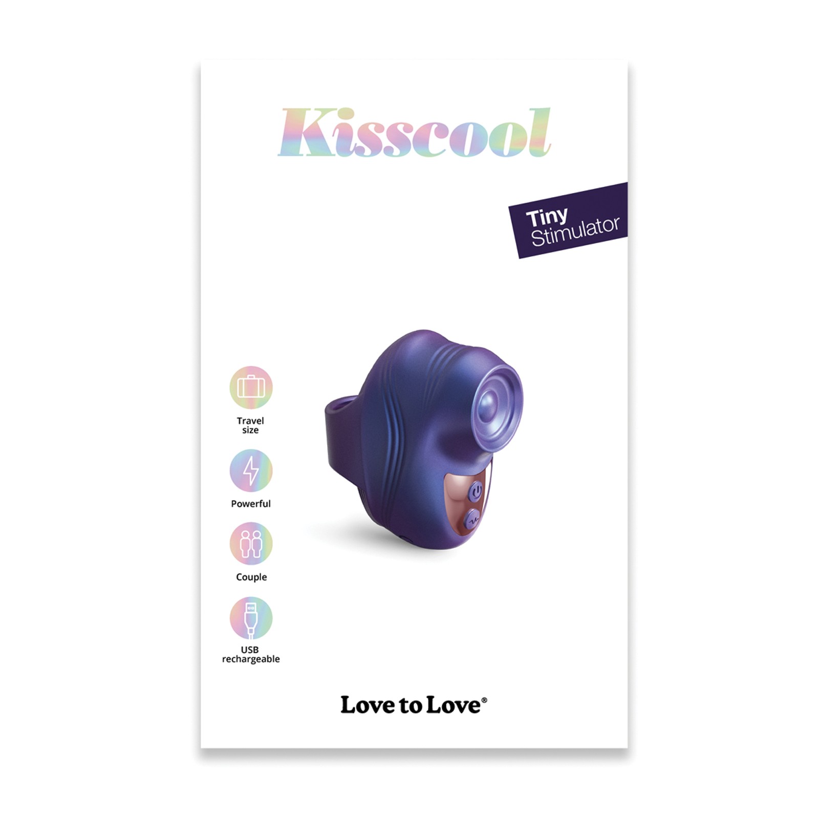 Kisscool Tapping Finger Vibe Midnight Indigo