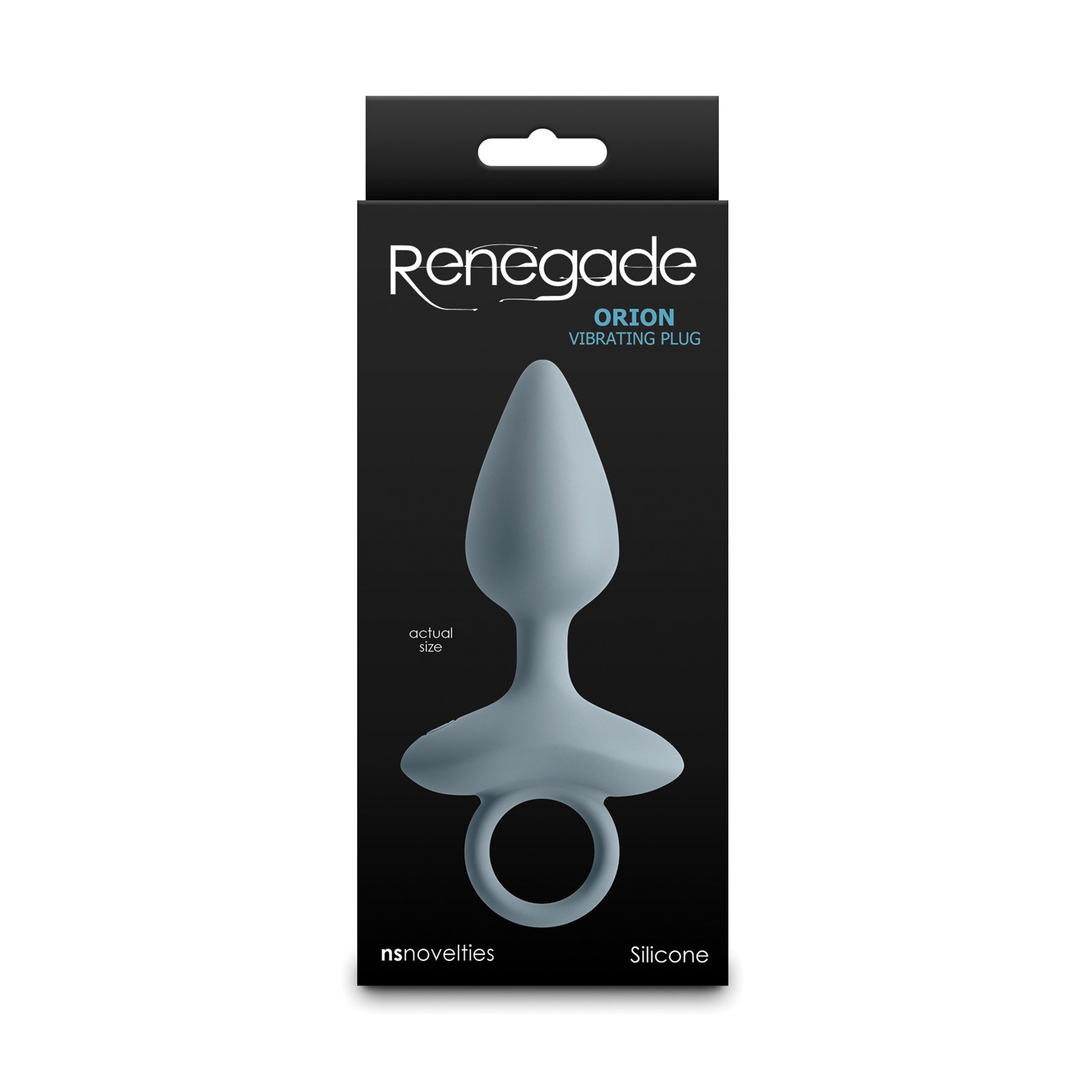 Plug Anal Vibrante Renegade Orion - Gris