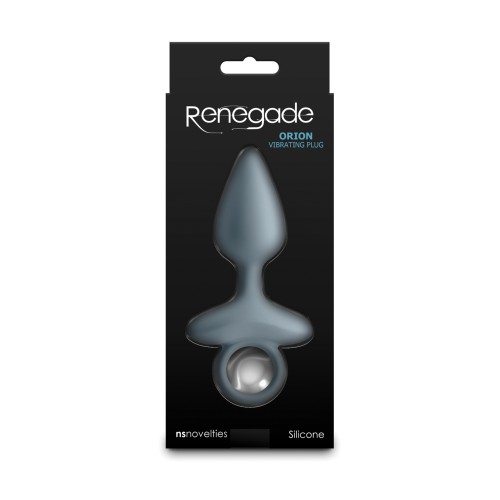 Plug Anal Vibrante Renegade Orion - Gris