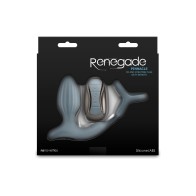 Renegade Pinnacle Cock Ring Gyrating Prostate Massager Gray