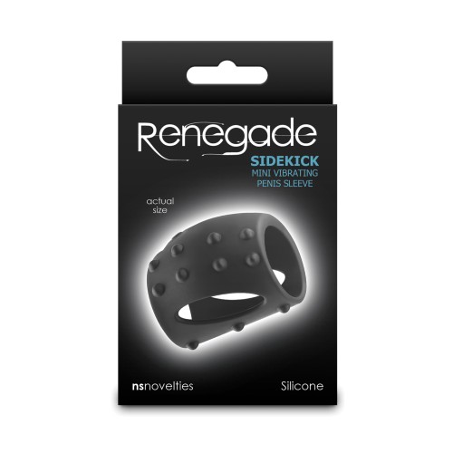 Renegade Mini Vibrating Penis Sleeve - Black