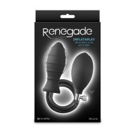 Plug Anal Inflable Renegade Inflataplay Negro