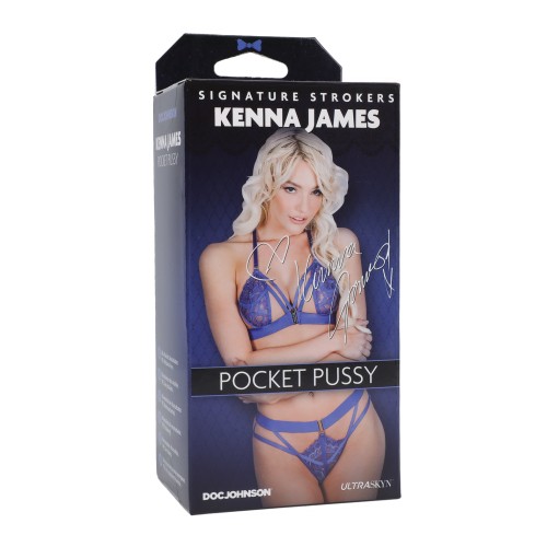 Pocket Pussy ULTRASKYN Signature Strokers Kenna James Vainilla