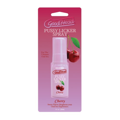 GoodHead Pussy Licker Spray 1 oz Cherry